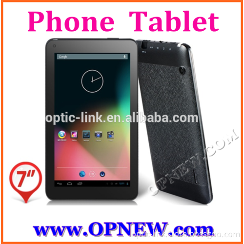 7" 3G Phone Tablet PC MTK6572 WCDMA GSM Dual Sim Phone Call GPS Bluetooth 1024*600